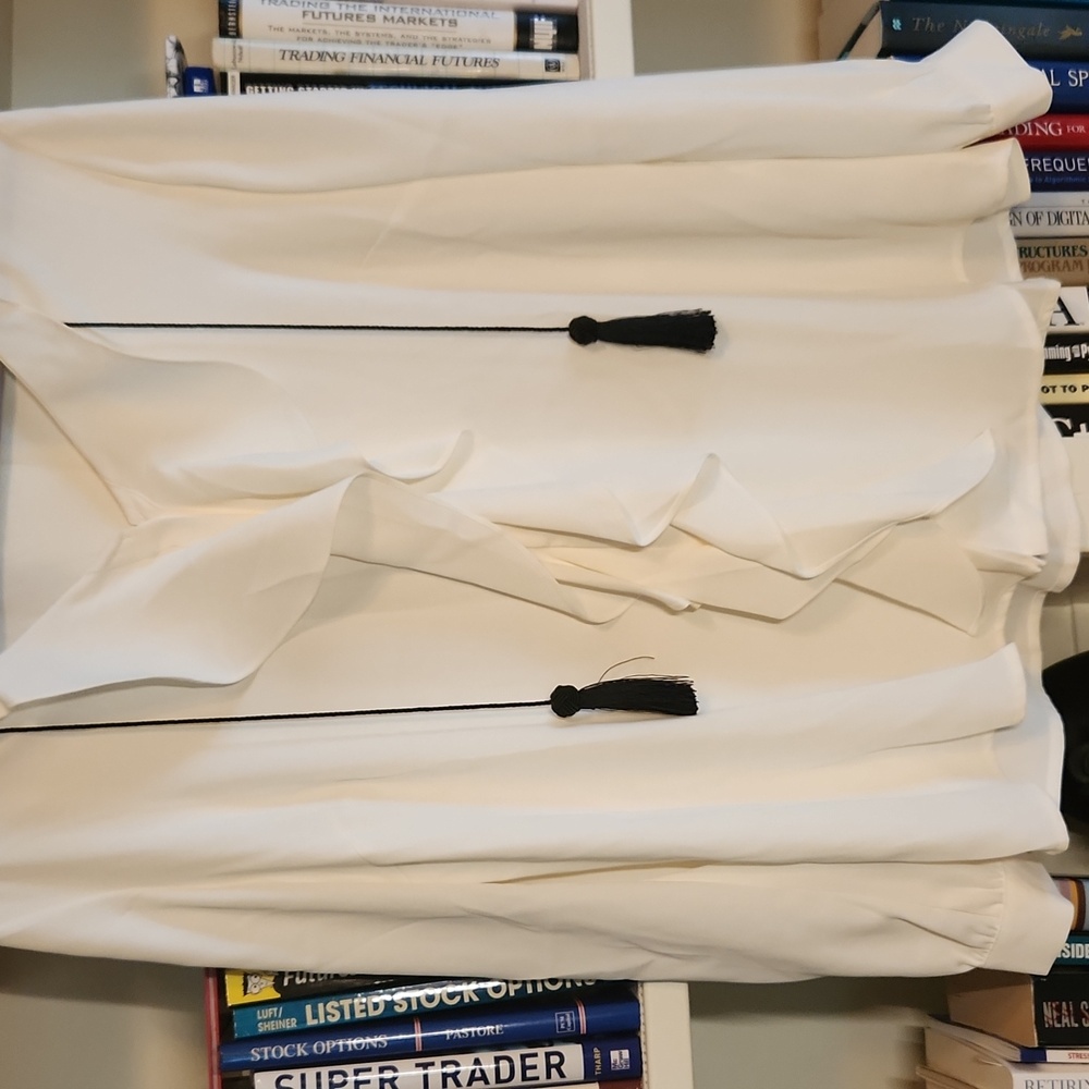 Chico's NWOT Ruffle Button Down Blouse - Picture 2 of 10